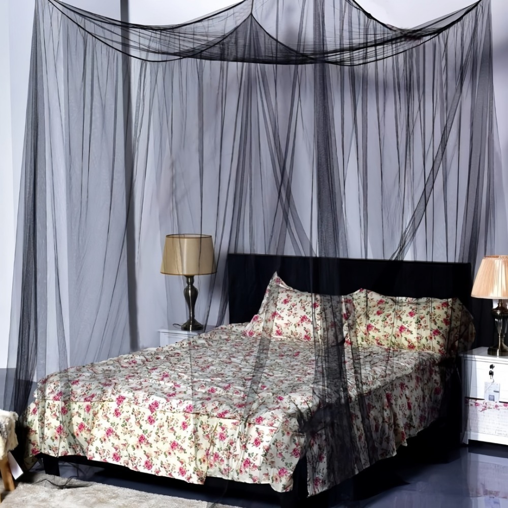 Outdoor Camping Rentals - Mosquitera superior cuadrada de cuatro puertas