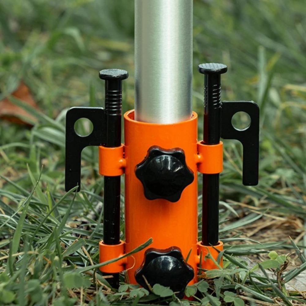 Travel Outdoor Camping Youtube - Soporte de suelo ajustable para poste