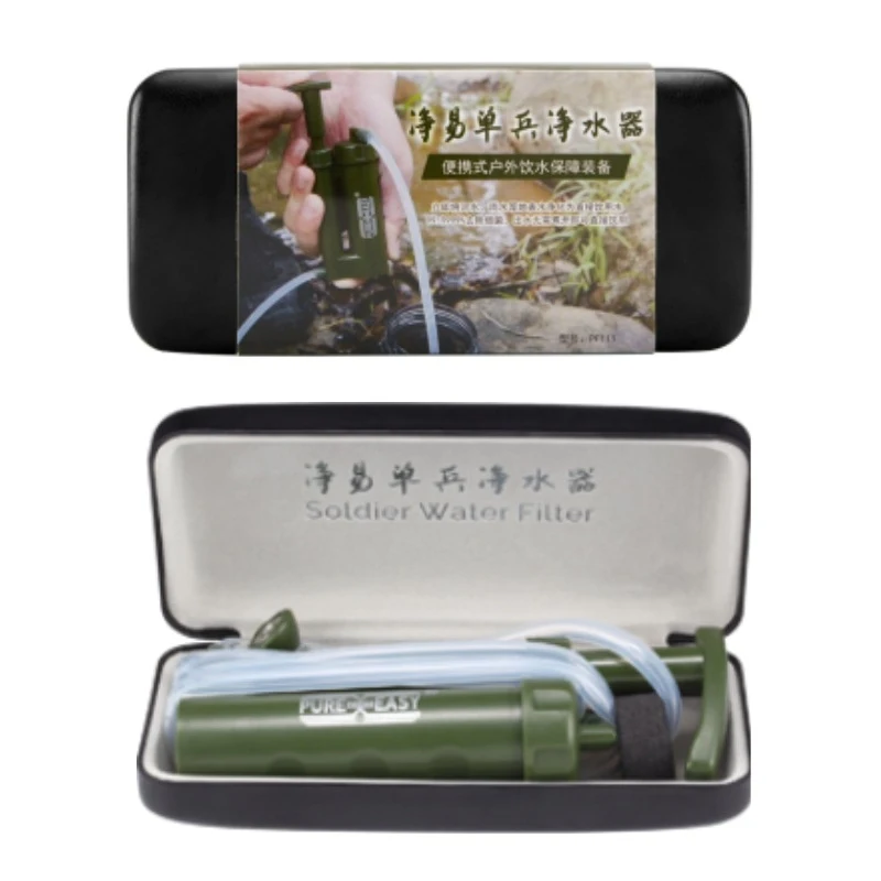 Outdoor Camping Water Filter - Filtro de Agua Portátil, Purificador de