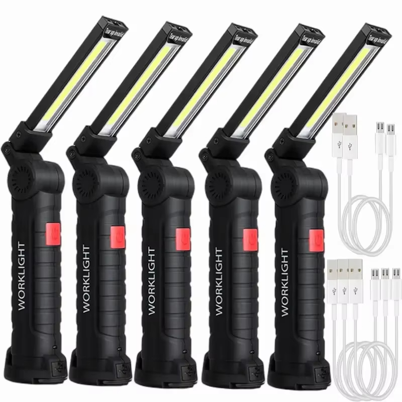 Outdoor Camping Lamp - Linterna LED COB portátil, luz de