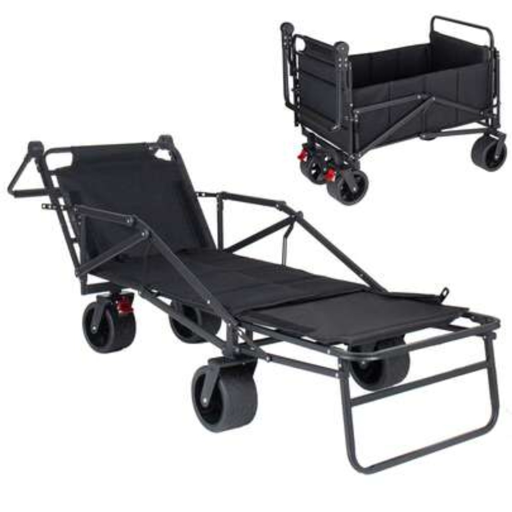 Outdoor Camping Table - Carrito de Transporte 3 en 1