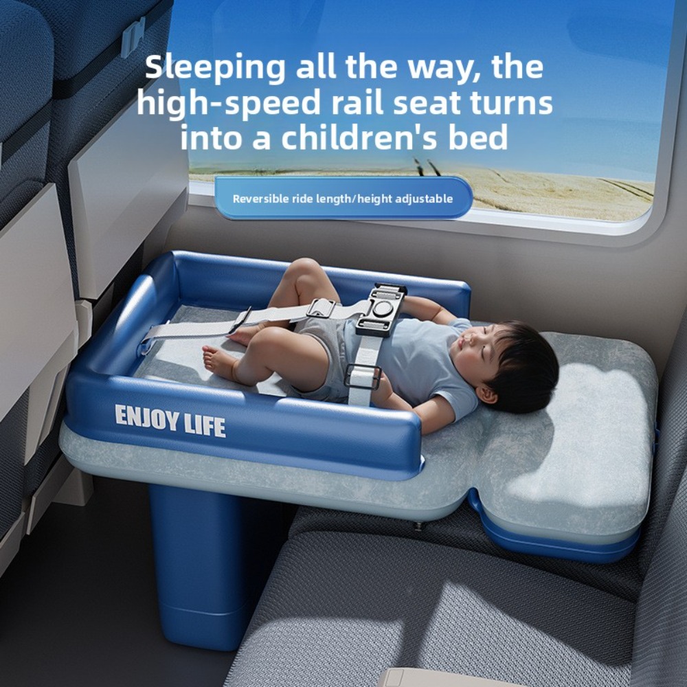 Inflatable Mattress - Cama inflable de avión para niños