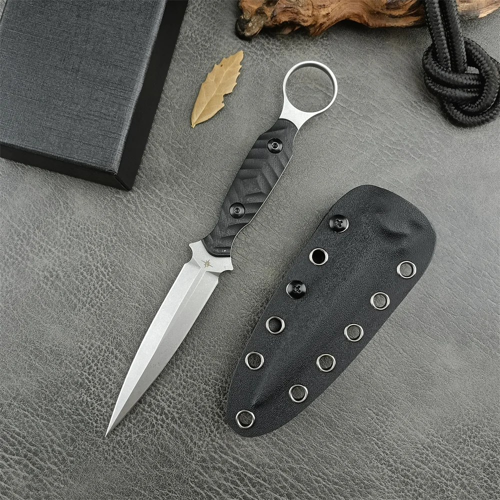 Outdoor Camping Usa - Cuchillo de hoja fija USA TOOR,