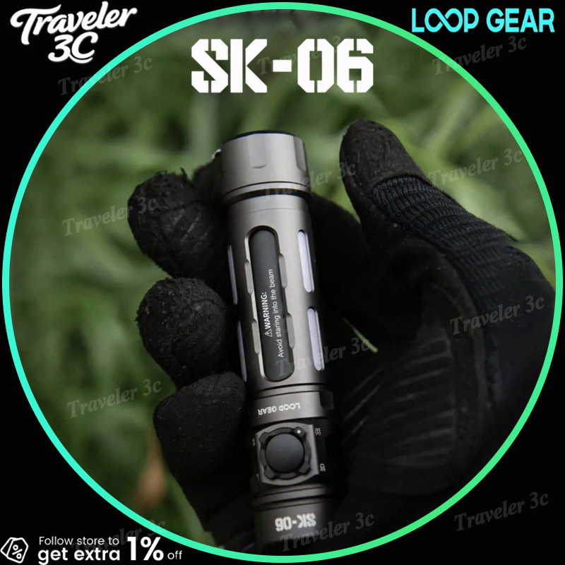 Outdoor Camping Gear Brands - Linterna LED Recargable Portátil Multifuncional Loop