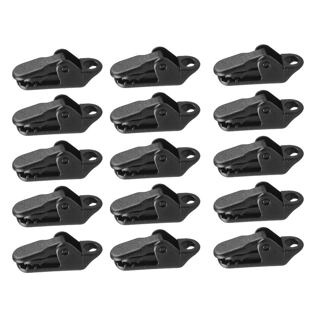Outdoor Camping Tarp - 15 Piezas de Cuerdas Elásticas con