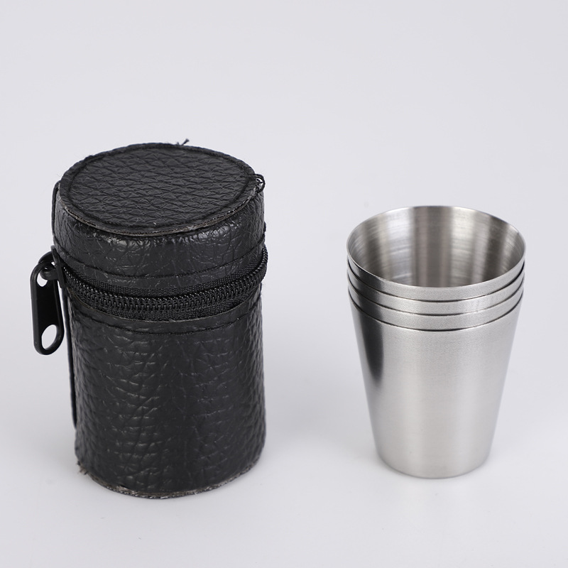 Outdoor Camping Gear Brands - Vasos de chupito de acero inoxidable