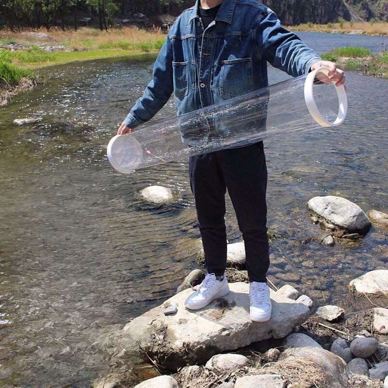 Travel Outdoor Camping Youtube - Tubo Bobber de pesca transparente de