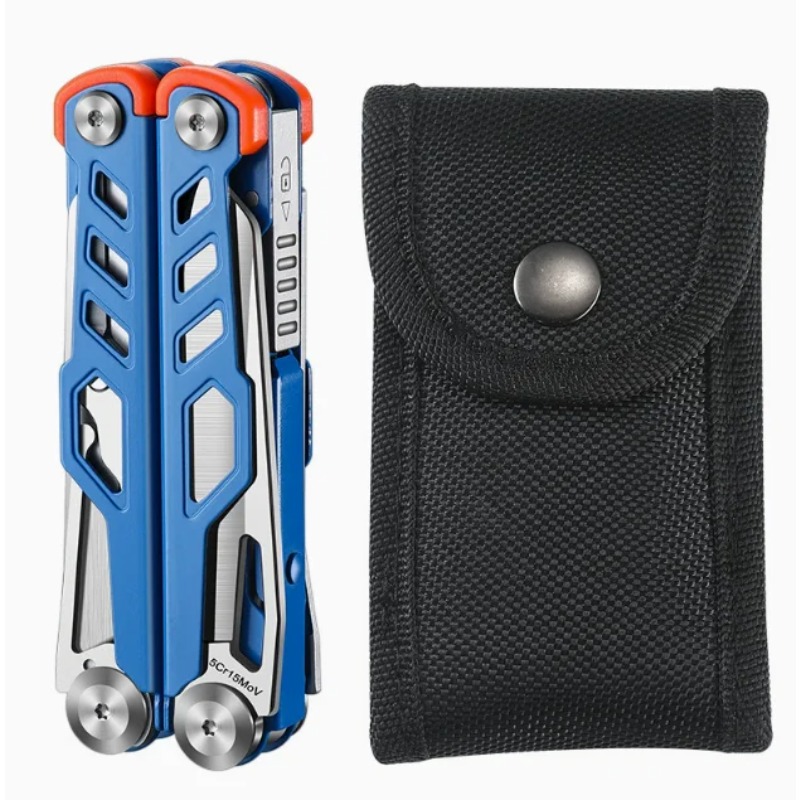 Outdoor Camping Store - Alicates Plegables Multifuncionales de Acero Inoxidable