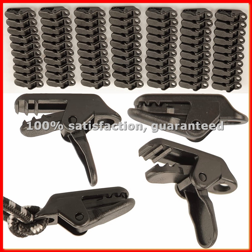 Outdoor Camping Tarp - 70 clips para tiendas de campaña,