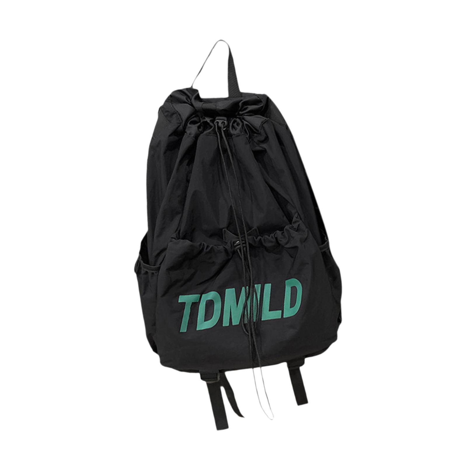 Outdoor Camping Bag - Mochila con cordón, resistente al agua,