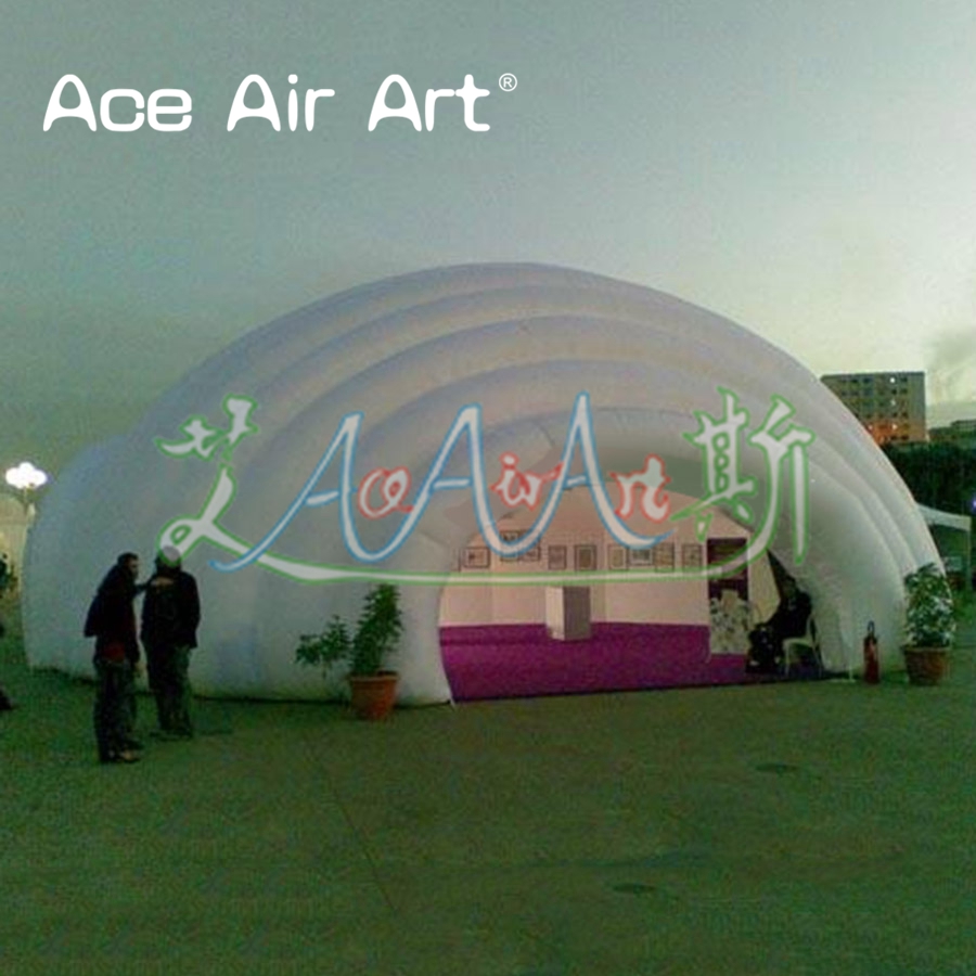 Outdoor Camping Rentals - Nueva Carpa Domo Inflable Blanca para