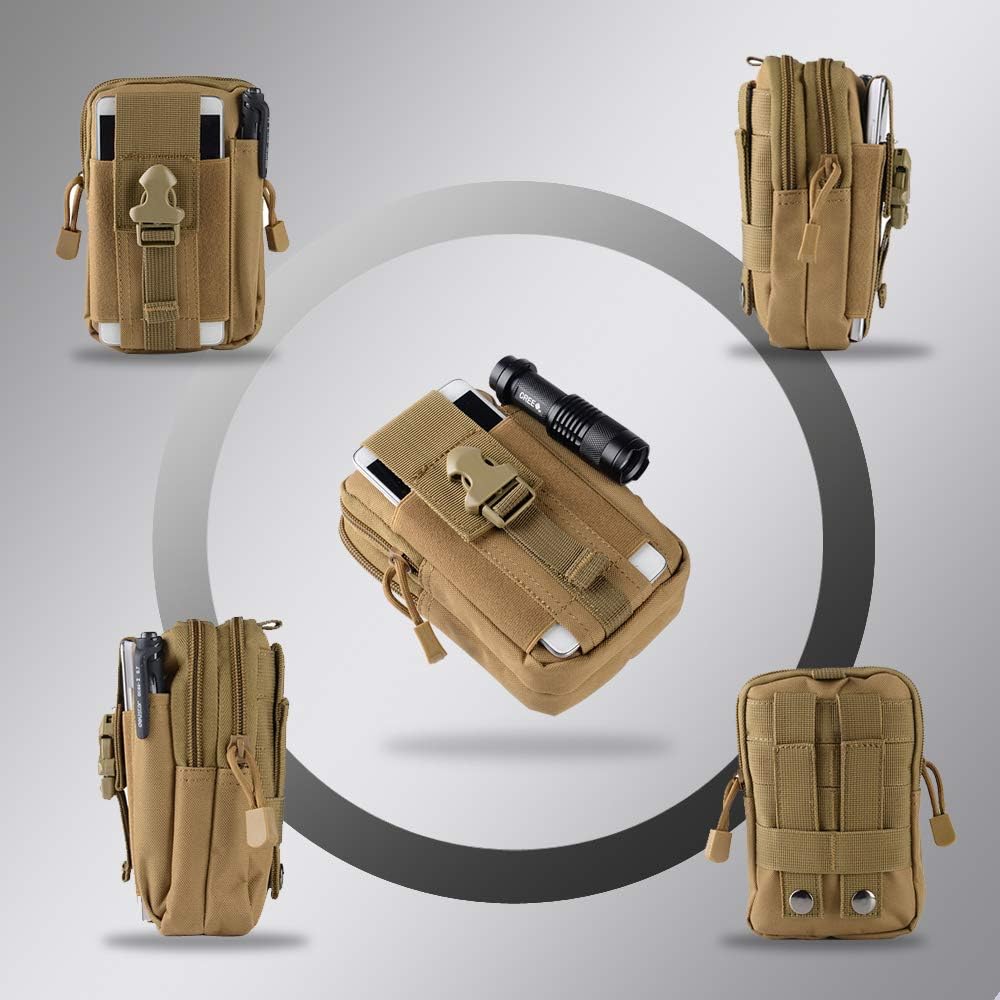 Bolsa táctica Molle para cintu - Outdoor Camping Bag reseña y precio