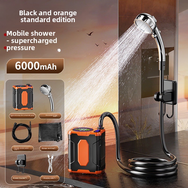 Ducha Eléctrica Portátil con B - Outdoor Camping Rentals reseña y precio