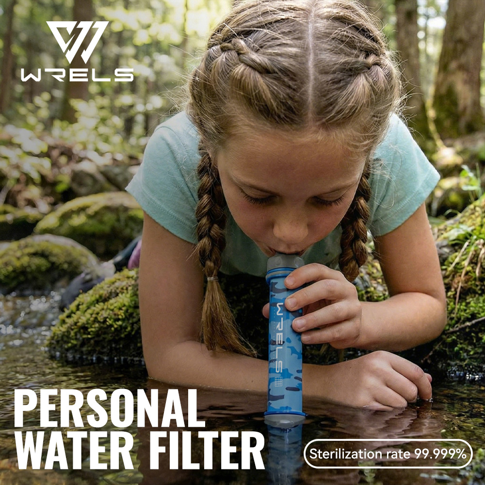 Filtro de Agua Portátil WRELS  - Outdoor Camping Water Filter reseña y precio