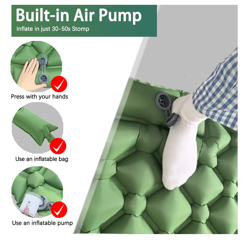 Colchón inflable para acampar  - Outdoor In Camping reseña y precio