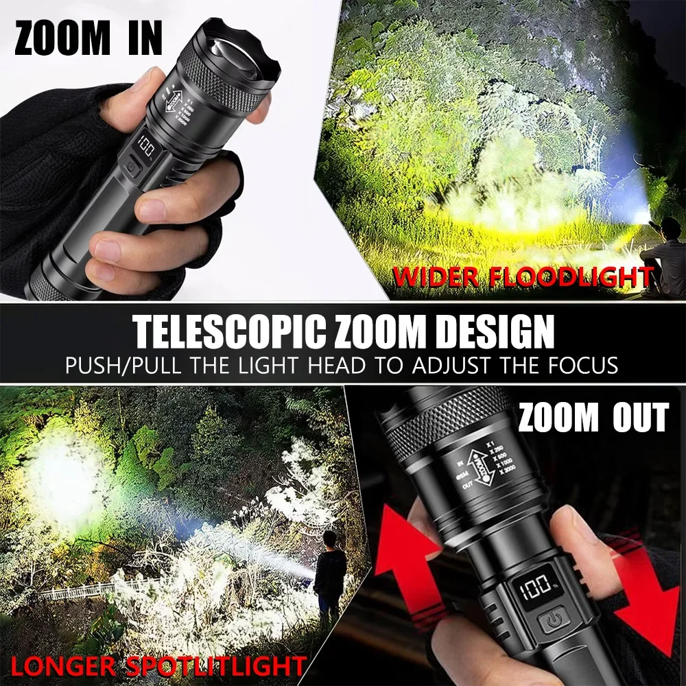 Linterna Súper Brillante de 10 - Outdoor Camping Lamp reseña y precio