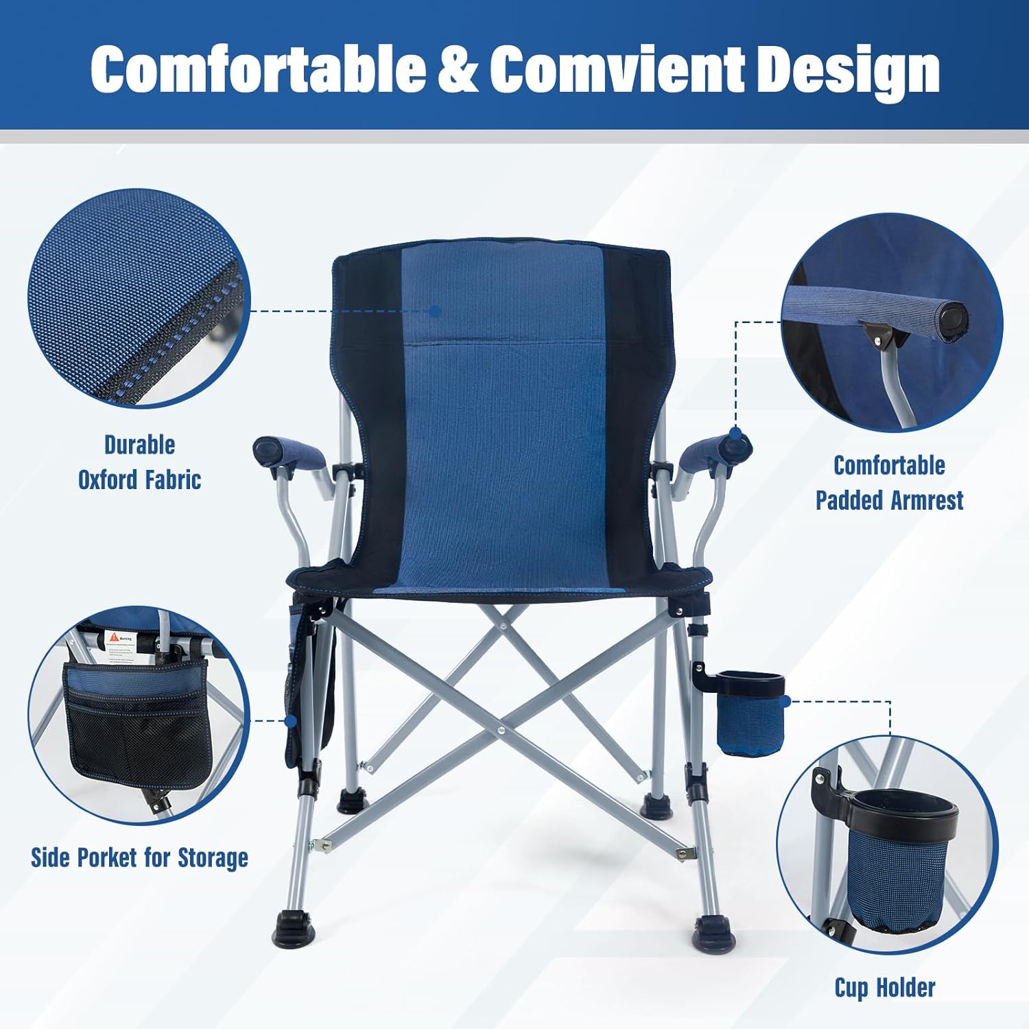 Silla Plegable Portátil para C - Outdoor Camping Bag reseña y precio