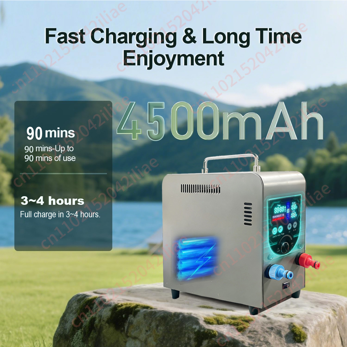 Calentador de Agua Portátil pa - Outdoor Camping Water Heater reseña y precio