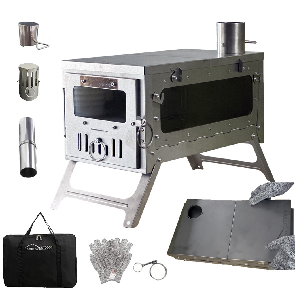 Estufa de tienda de campaña de - Outdoor Camping Usa reseña y precio