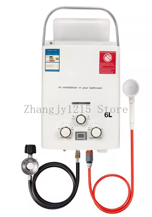 Calentador de agua sin tanque  - Outdoor Camping Water Heater reseña y precio