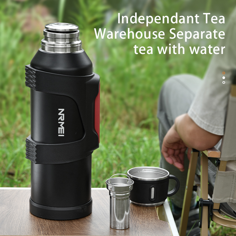 Jarra aislada de acero inoxida - Outdoor Camping Water Filter reseña y precio