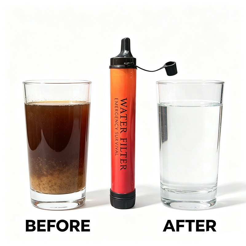 Filtro Purificador de Agua de  - Outdoor Camping Water Filter reseña y precio