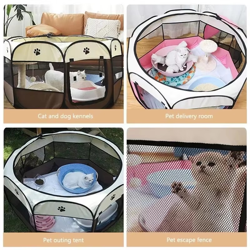 Carpa Plegable Portátil para M - Outdoor Camping Dog Fence reseña y precio