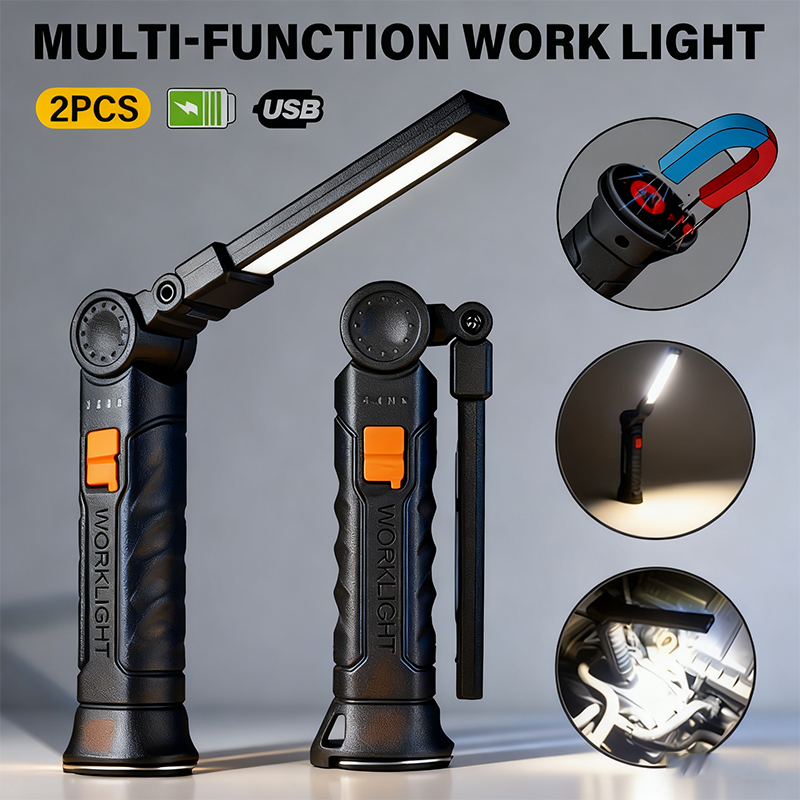 Linterna LED COB portátil, luz - Outdoor Camping Lamp reseña y precio
