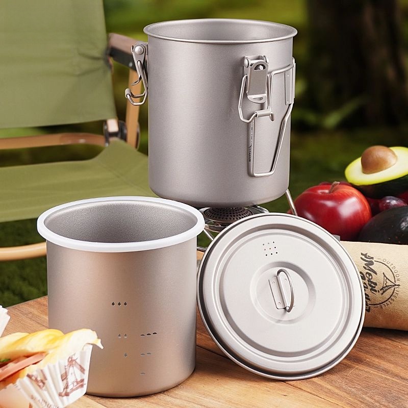 Olla de Arroz Portátil Grande  - Outdoor Camping Gear Brands reseña y precio