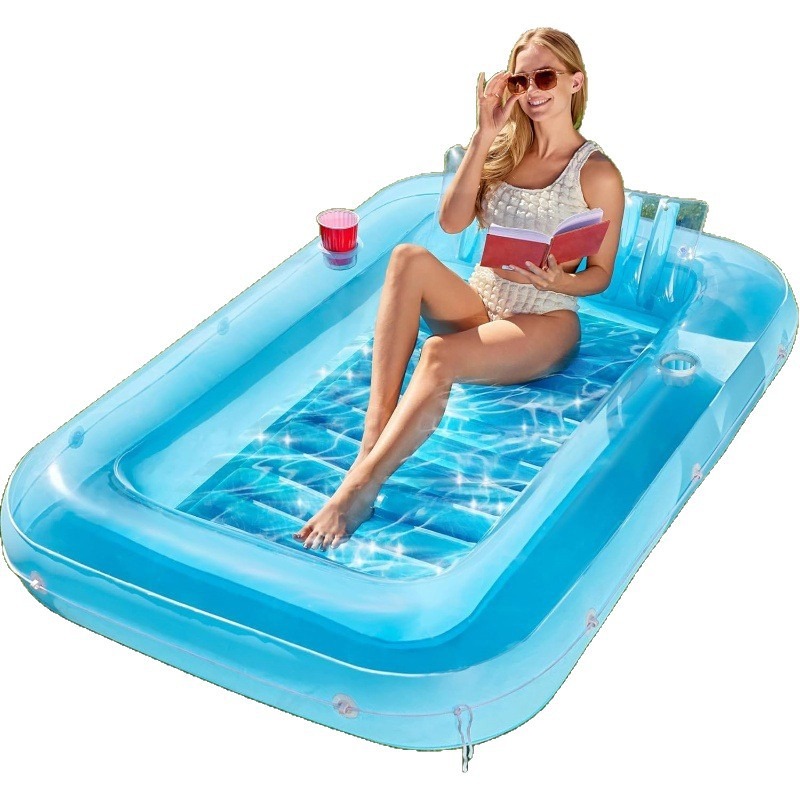 Colchón Flotante Inflable de P - Inflatable Mattress reseña y precio