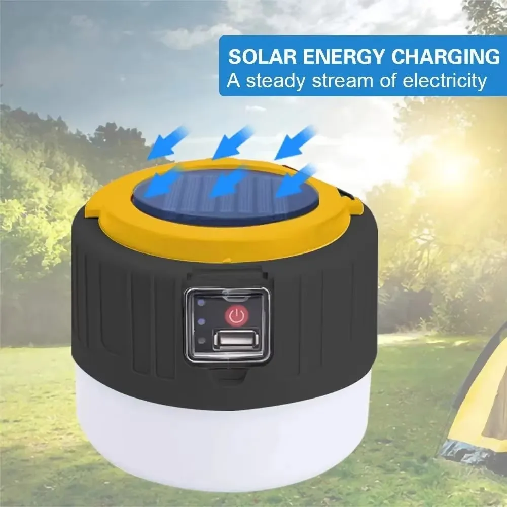 Linterna Solar para acampar, l - Outdoor Camping Lamp reseña y precio