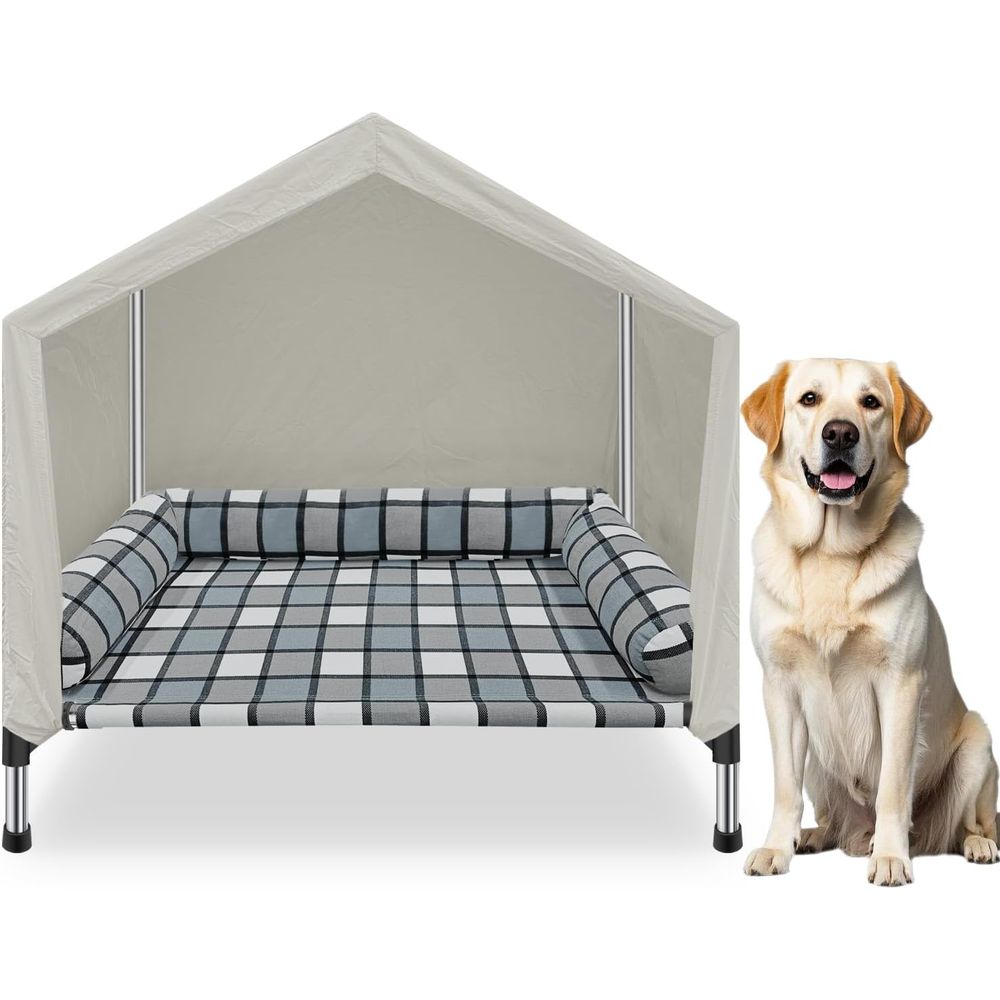 Cama elevada para perros - Cam - Camping Outdoor Or Indoor reseña y precio