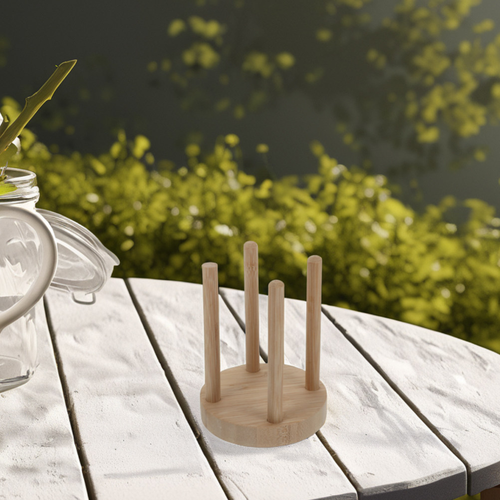 Portavasos Compacto de Madera  - Outdoor Camping Store reseña y precio