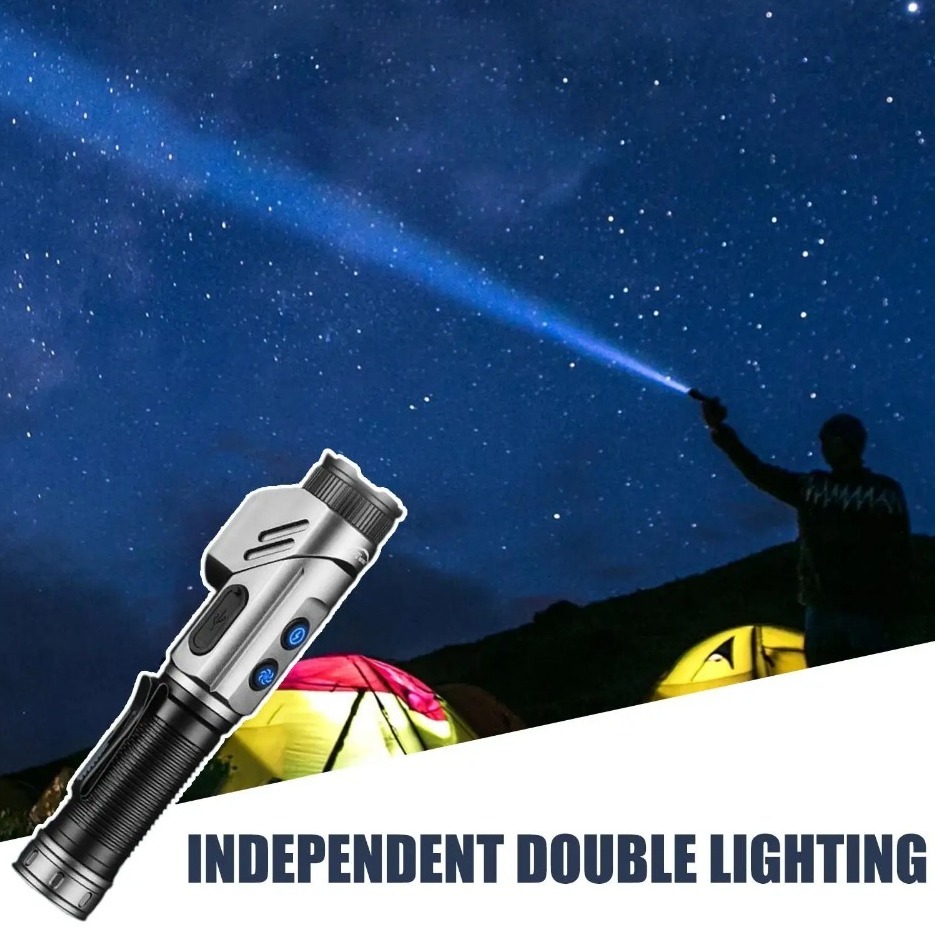 Potente Mini Linterna LED 90 ° - Outdoor Camping Lamp reseña y precio