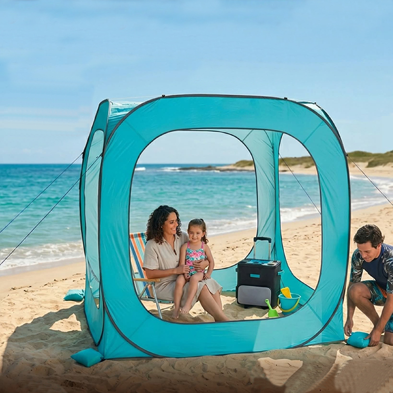 Carpa de Playa Tipo Cabaña, de - Outdoor Camping Rentals reseña y precio