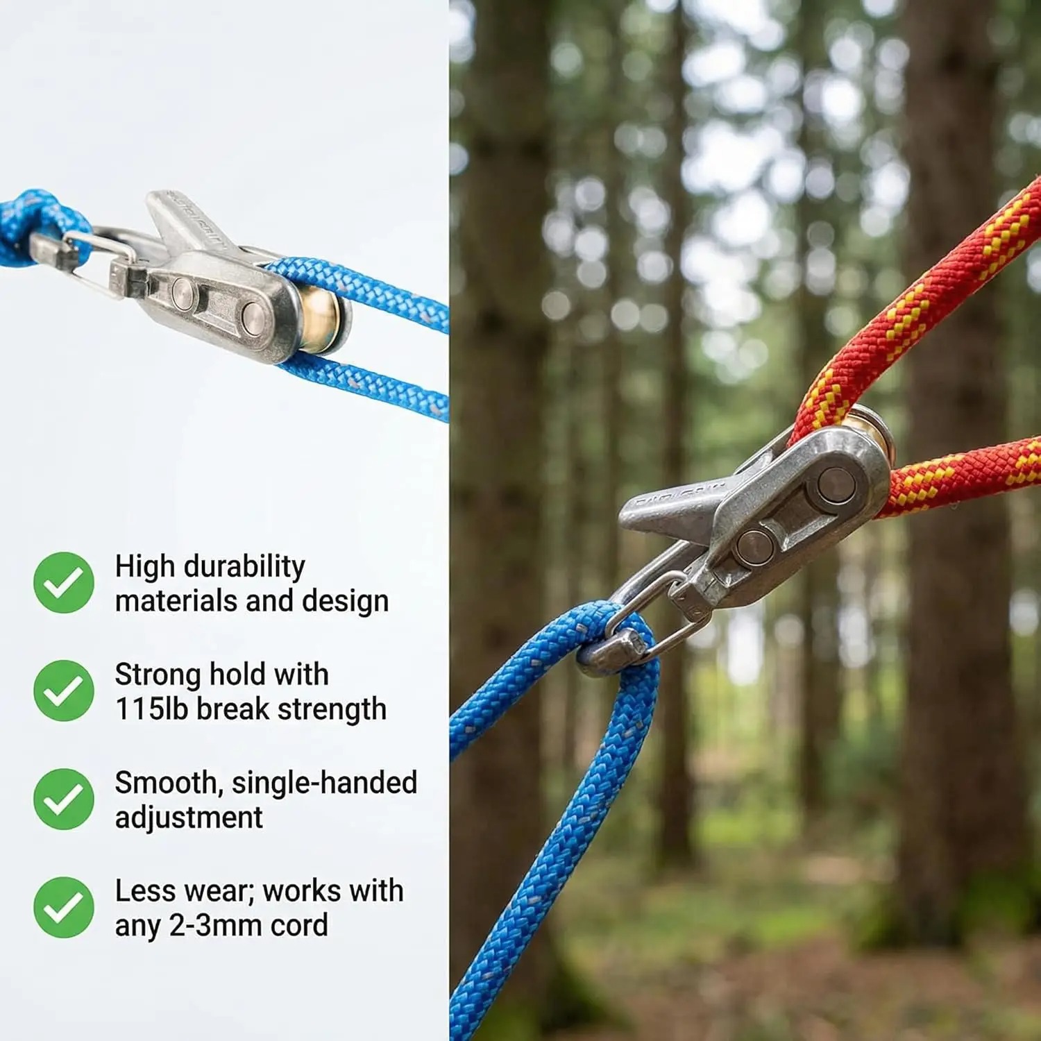 6 Piezas Tensor de Cuerda de P - Outdoor Camping Tarp reseña y precio