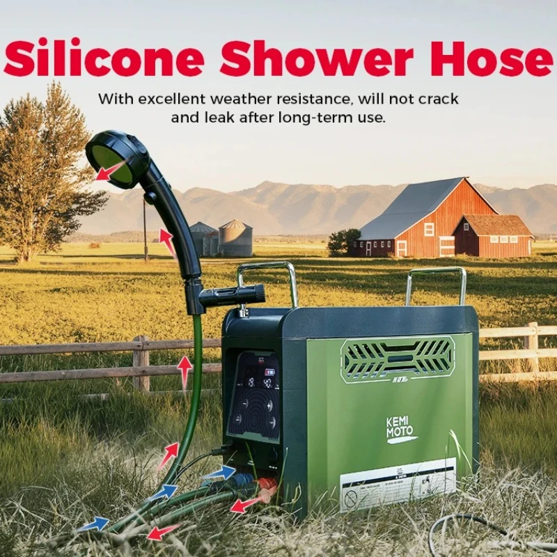 Calentador de agua portátil KE - Outdoor Camping Water Heater reseña y precio