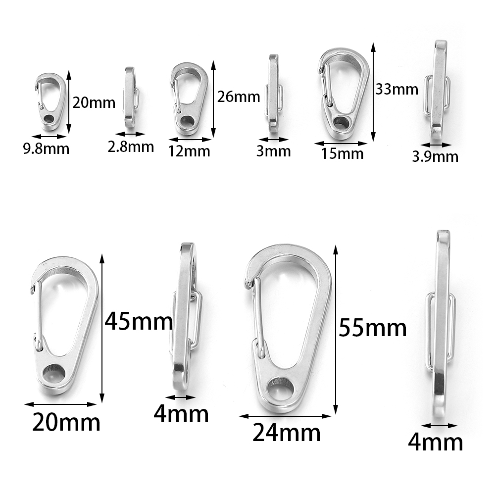 2-5 Piezas de Mosquetones Pequ - Outdoor Camping Bag reseña y precio
