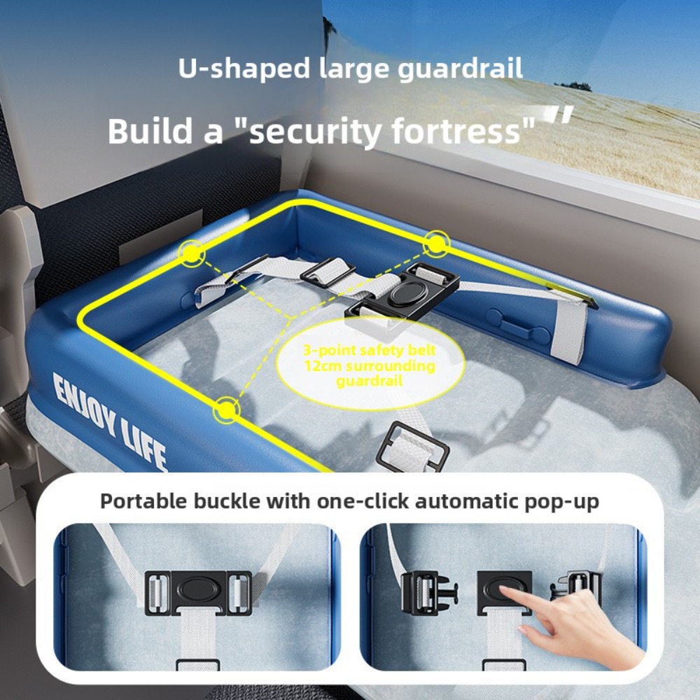 Cama inflable de avión para ni - Inflatable Mattress reseña y precio