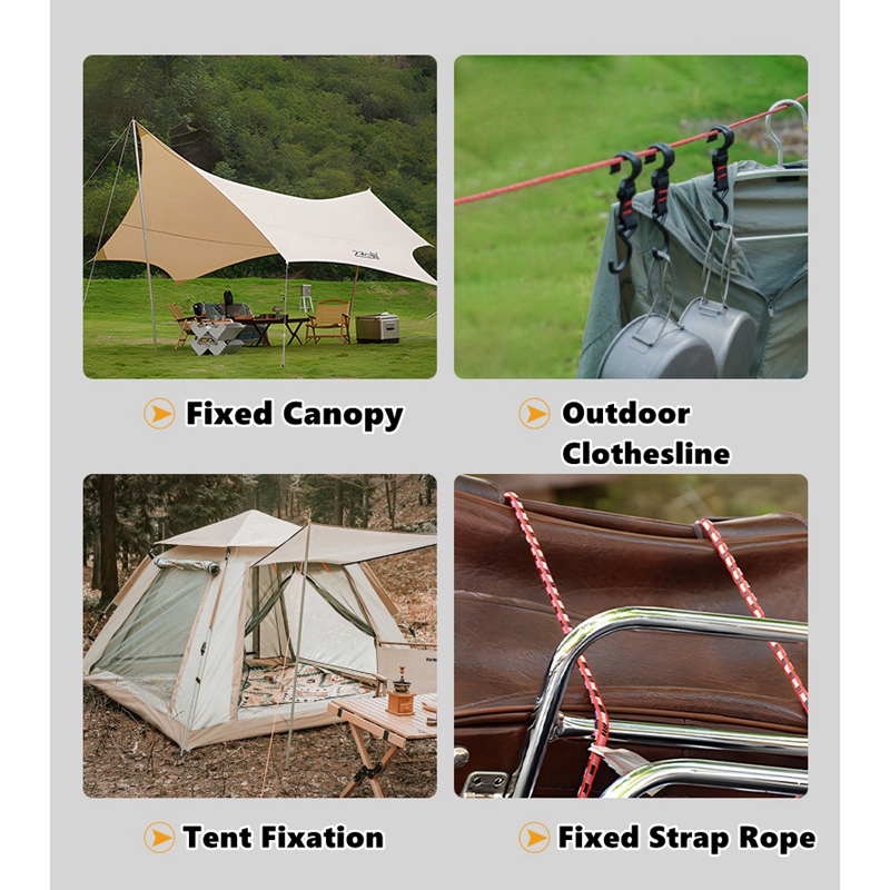 Cuerdas para Tiendas de Campañ - Outdoor Camping Tarp reseña y precio