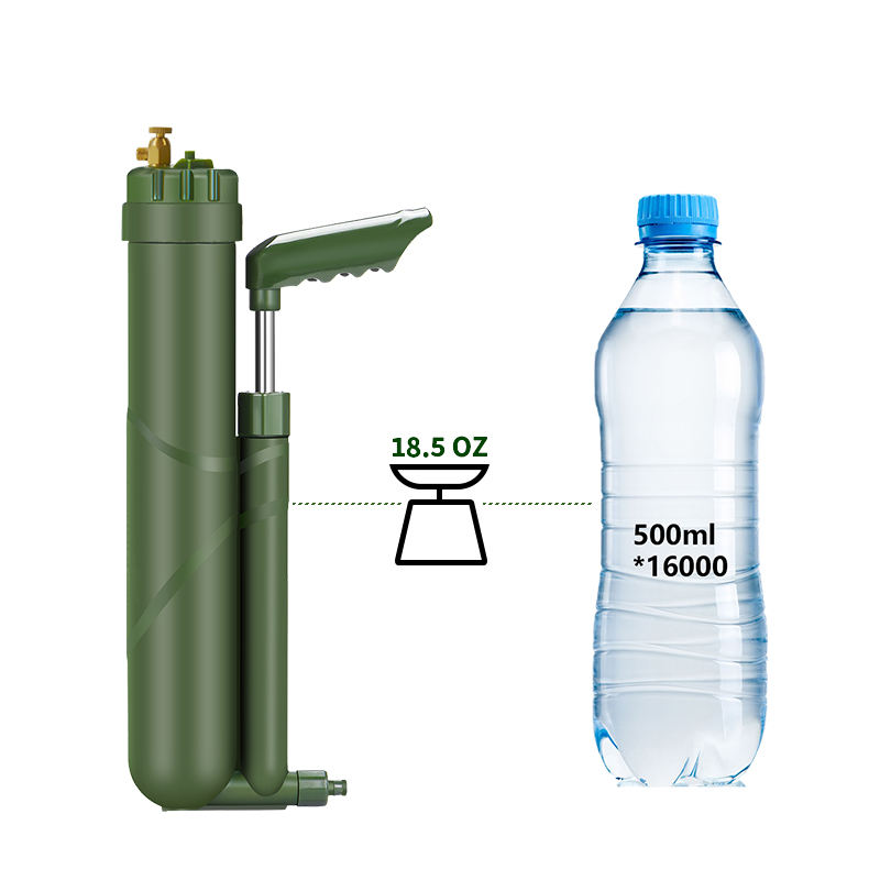 Filterwell-bomba de mano portá - Outdoor Camping Water Filter reseña y precio
