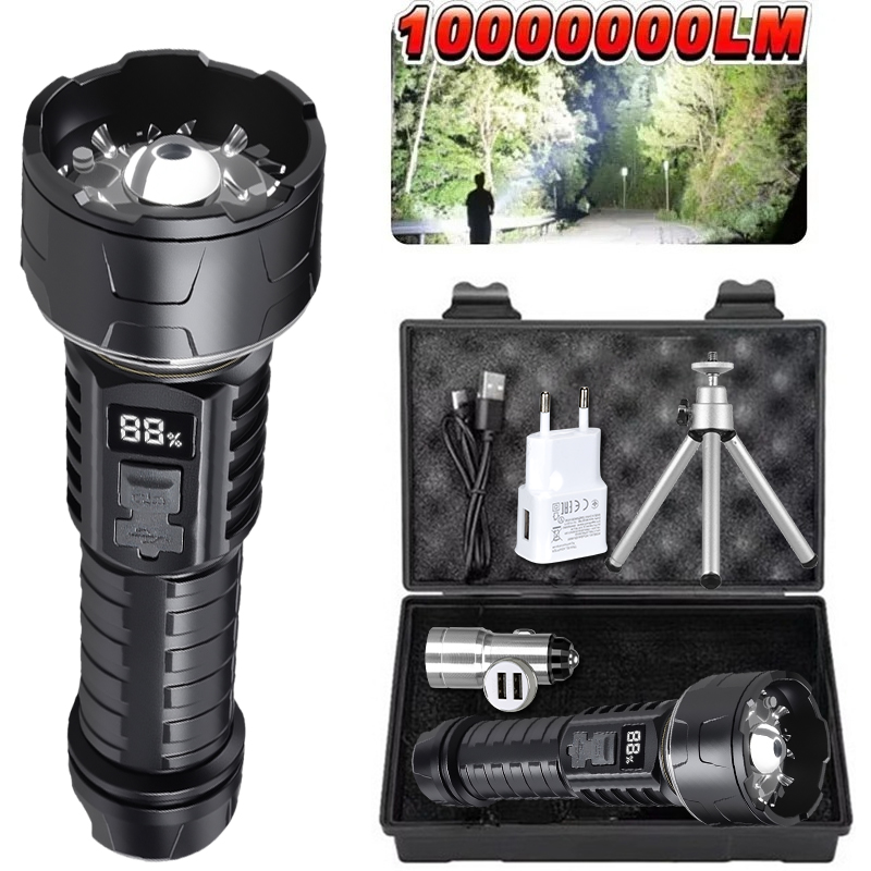 Linterna LED COB, linterna rec - Outdoor Camping Lamp reseña y precio