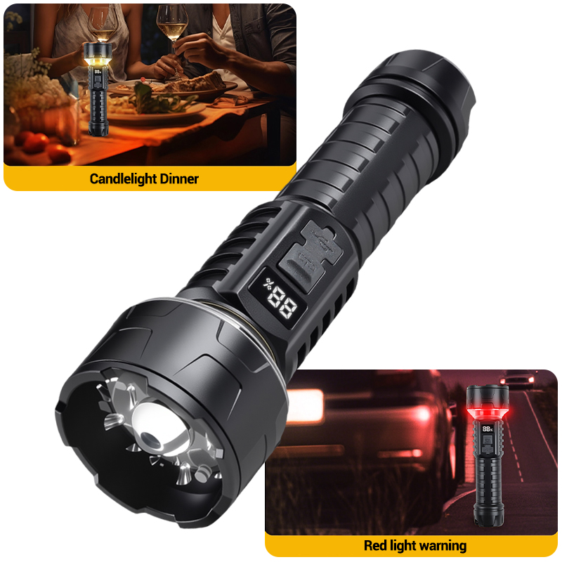 Linterna LED COB, linterna rec - Outdoor Camping Lamp reseña y precio