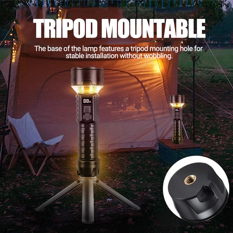 Linterna LED COB, linterna rec - Outdoor Camping Lamp reseña y precio