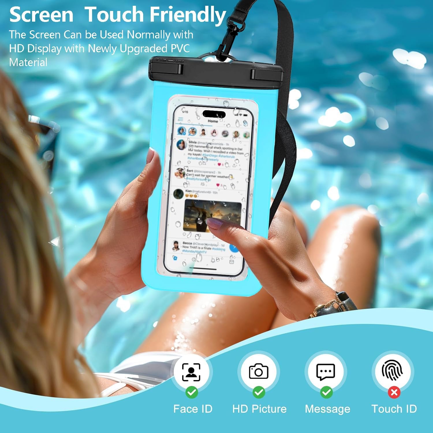 Funda impermeable para teléfon - Outdoor Camping Bag reseña y precio