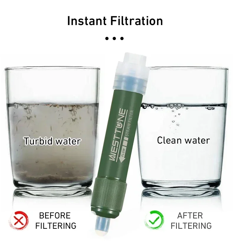 Westtune Mini Camping al aire  - Outdoor Camping Water Filter reseña y precio