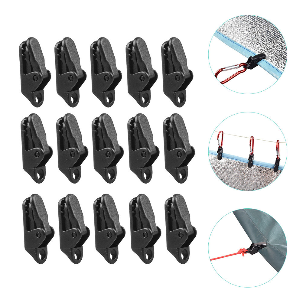 15 Piezas de Cuerdas Elásticas - Outdoor Camping Tarp reseña y precio