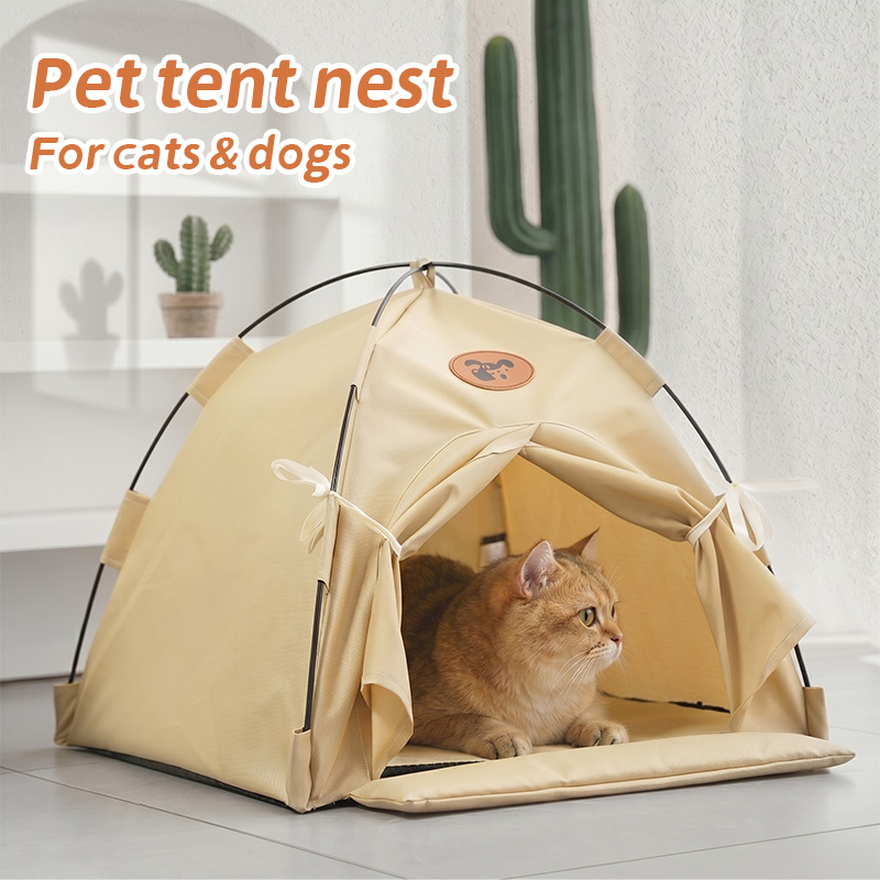 Cama Tipo Tienda para Mascotas - Outdoor Camping Dog Fence reseña y precio