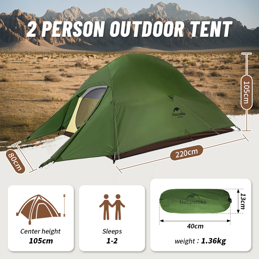 Naturehike Cloud Up 1, 2 y 3 p - Ultralight Ground Sheet reseña y precio