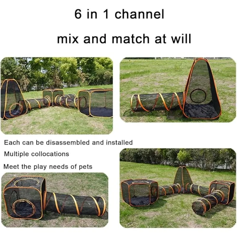 Cerramientos para Gatos 6 en 1 - Outdoor Camping Dog Fence reseña y precio